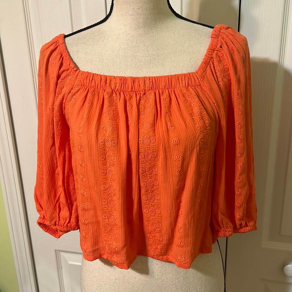 BB Dakota Steve Madden Peasant Top